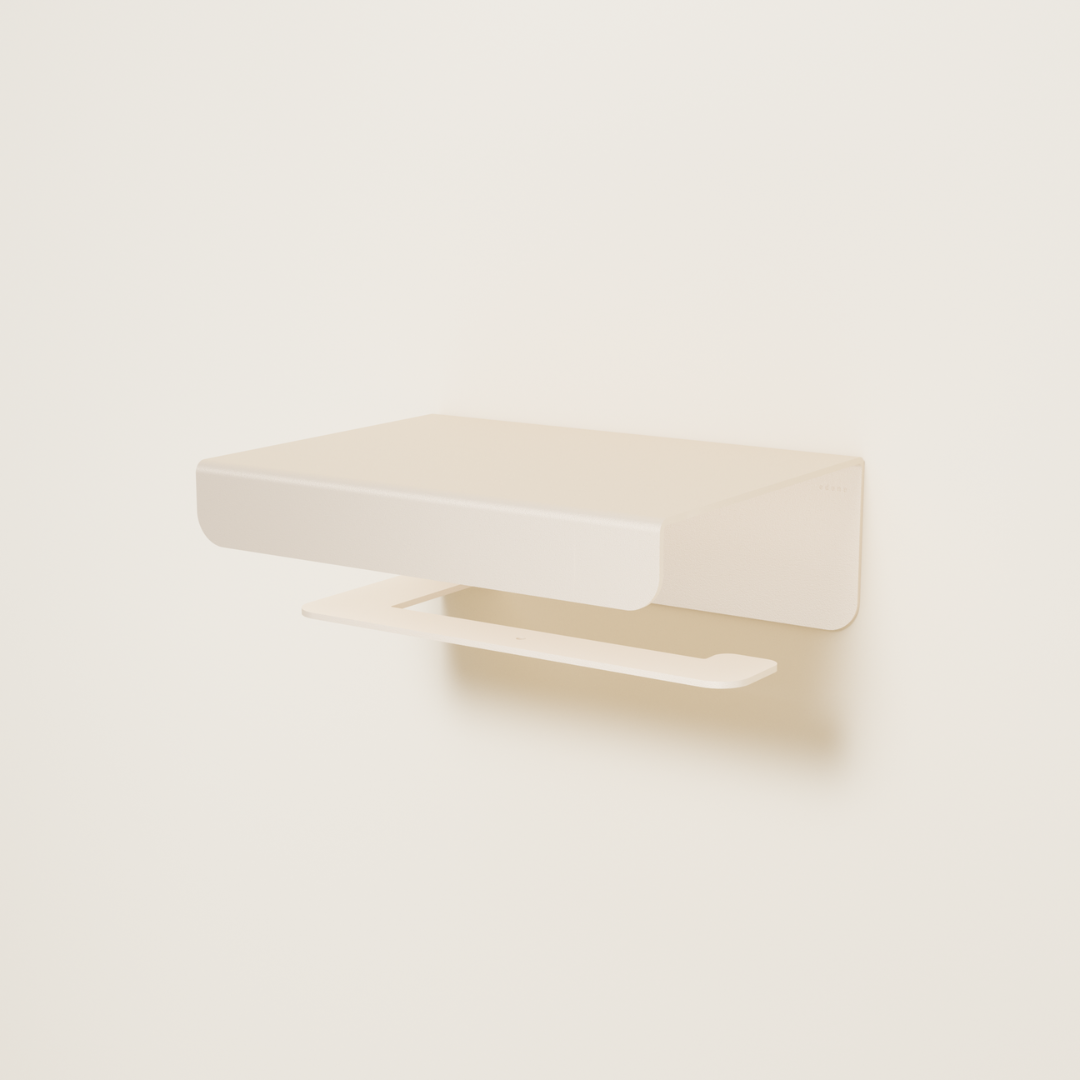 Toilettenpapierhalter mit Ablage