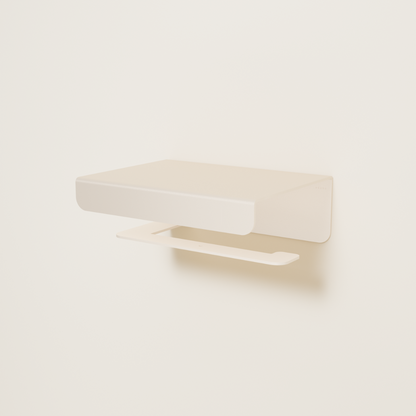 Toilettenpapierhalter mit Ablage
